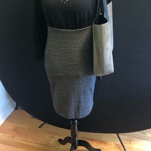 ⚡️4 for $25 Houndstooth stretchy pencil skirt